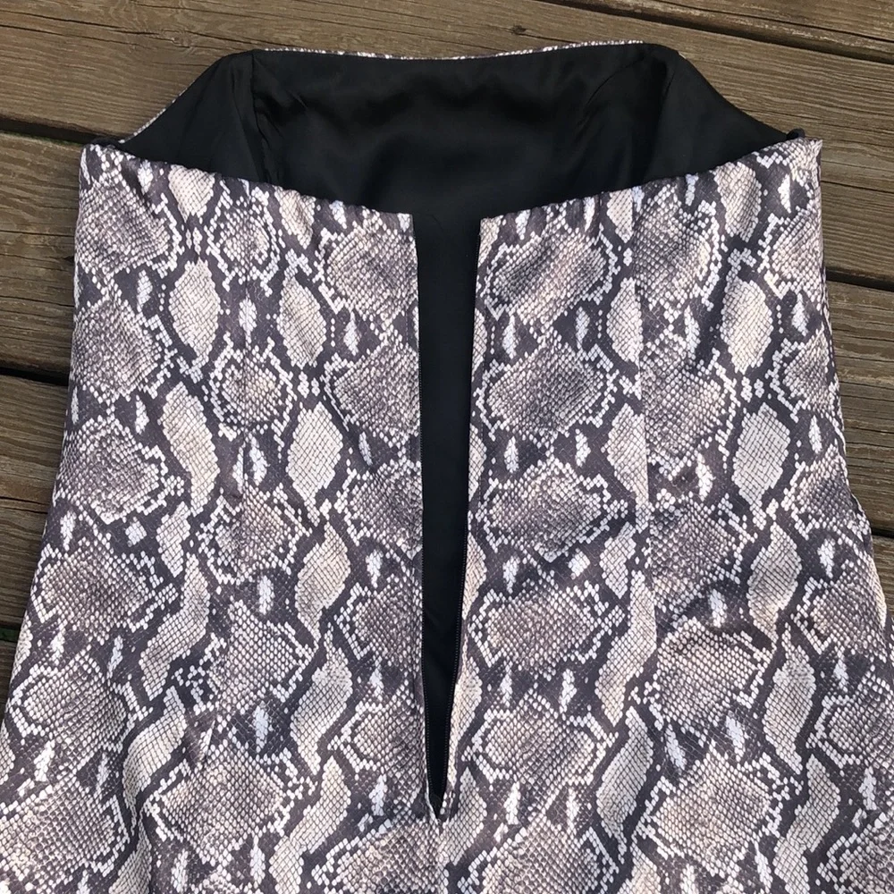 Vintage Strapless Hugo Buscati in Snake Skin - Picture 9 of 16